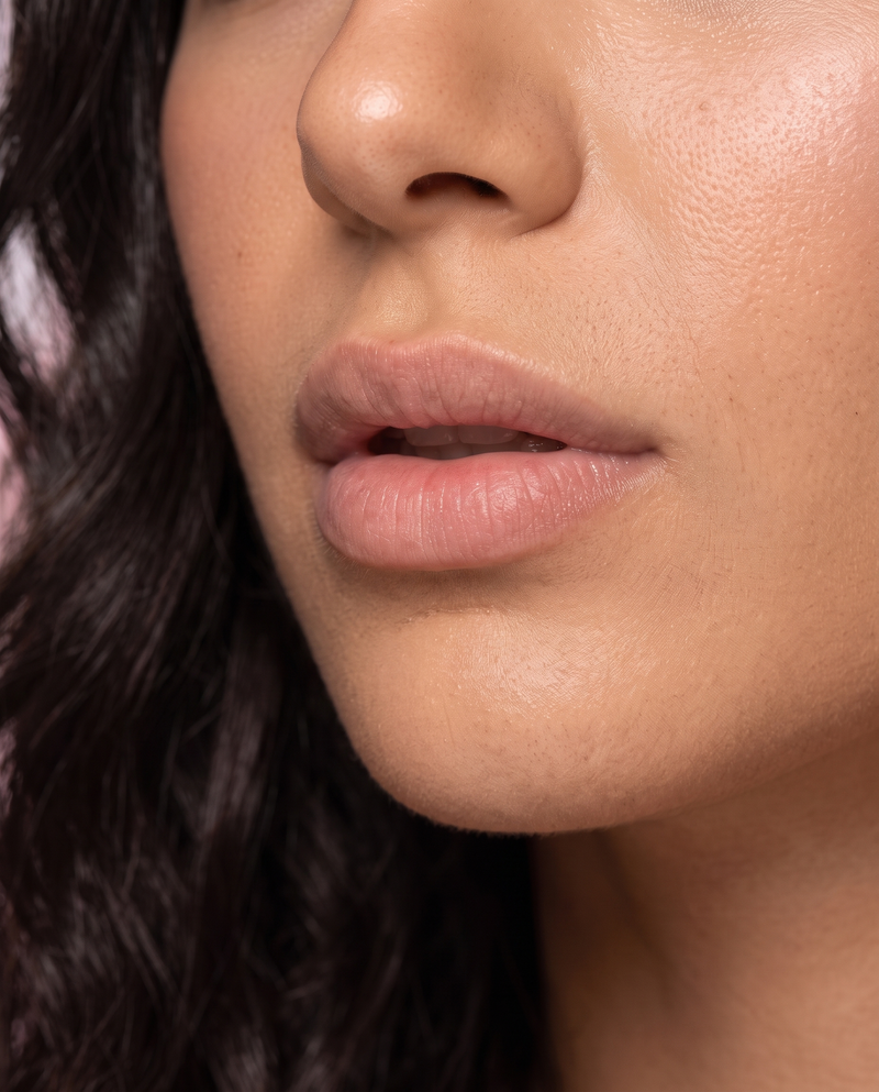 Step 1 – start with bare lips